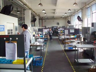  GEO-ALLEN CO.,LTD. línea de producción de fábrica